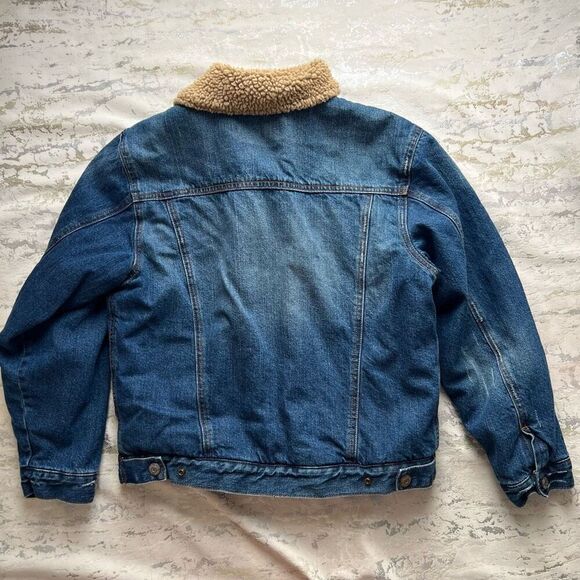 Children’s Place Fleece Lined Denim Jacket - Picture 11 of 12